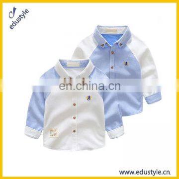 Bulk High Quality Two Color New Style Boys Shirts