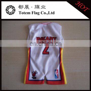 Sublimated printing mini jersey for basket ball wholesale