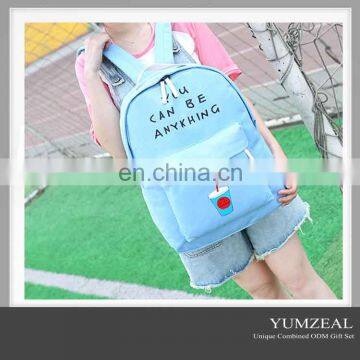 2016 new school bags teenager school backpack bag colorful backpack