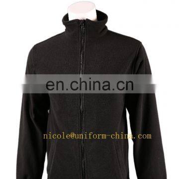 wholesale cheap bulk man black polar fleece thermal jacket in China