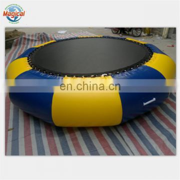 Hot PVC tarpaulin kids inflatable trampoline for jumping