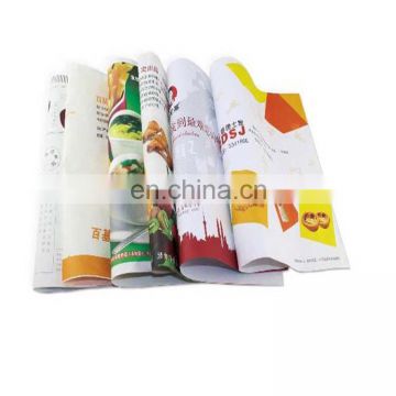 Coloring printing base paper grease proof food wrapping cheap custom grease proof wax paper