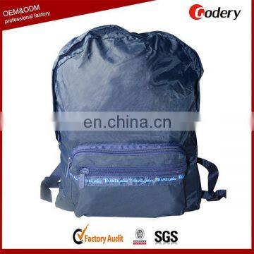 New Fashionable foldable cheap knapsack