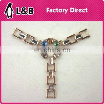 Latest Design Metal Material Fashion Y Shaped Shoes Buckles for Flip Flops photo-3