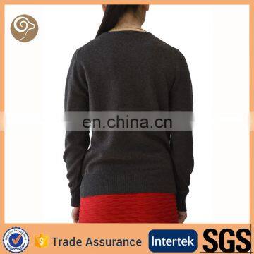 Women Intarsia 12gg Cashmere Sweater India photo-3