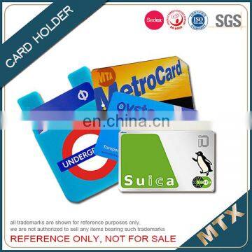 Open Designed Silicon Card Holder for Mobile Phone photo-3