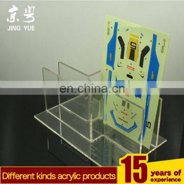 Fashion style pmma plexiglass A5 Paper Brochure Holder acrylic brochure holder