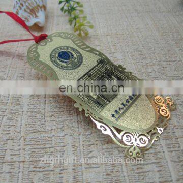 Best Selling Bookmark Promotional Gift Beautiful Golden Bookmark