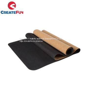CreateFun Eco Friendly Rectangle Travel Yoga Mat With Strap