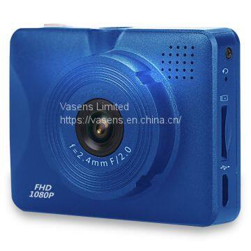 Vasens Blue 2.0 Inch FHD Dash Cam 24 Hours Parking Monitor HD Night Vision Car Dvr photo-2