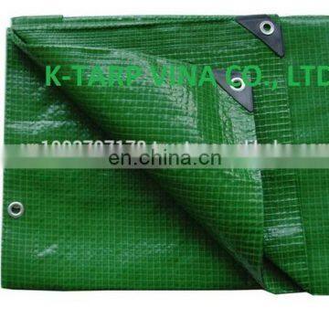 210 GSM Green PE Leno Scaffolding Tarpaulin