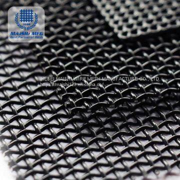 Black high strength stainless steel wire mesh