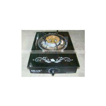 tempered glass top single lpb gas burner: MODEL: KL-101S100