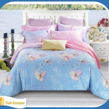 Factory Supply Home Textile Fabric Brushed Soft Bedsheets Polyester Fabric photo-5