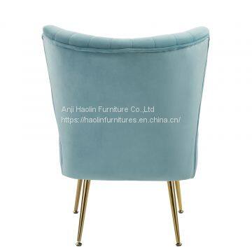 Velvet Single Leisure Chair for Living Room photo-3