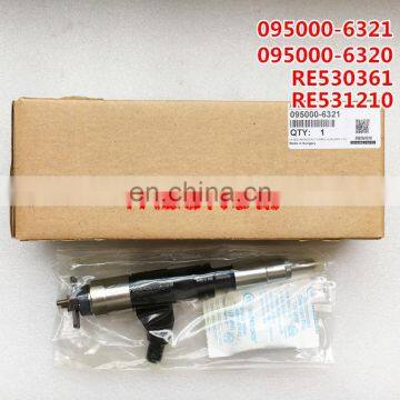 Original and new Common Rail Injector 095000-6320 /095000-6321 for RE530361 RE546783 RE531210 SE501928