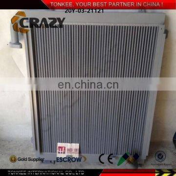 PC200-6- PC210-6 PC220-6 hydraulic oil cooler 20Y-03-21121