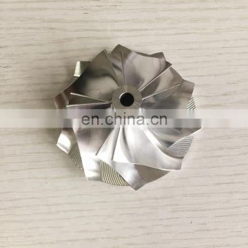 CT20B 5+5 blades 50.00/68.00mm high performance turbo billet/milling/aluminum 2618 compressor wheel