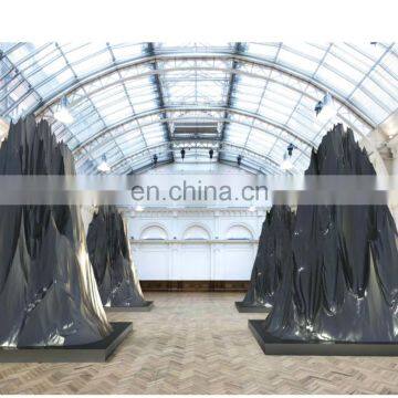 Affordable OEM Jewellery Store Window Display Visual Props 3D Printing Silver Balloons for Christmas Sale Promotions