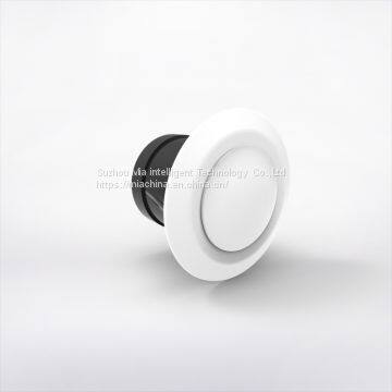 Ventilation Plastic Kitchen Ceiling Air Vent ABS Round Adjustable Air Duct Diffuser Vent Cover Sheet