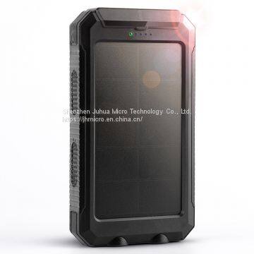 NEW Waterproof Solar Power Bank 20000mah Dual USB Li-Polymer Solar Battery Charger photo-5