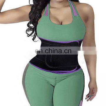 2019 New Private Label Workout Sweat Waist Belt Sweat Belt Waist Trimmer Waist Trainer Sweat Belt Slimming Sports photo-3