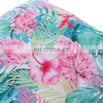 Hot Style Square Double Sides Flower Printed Outdoor Pillows Decorative Throw Pillows photo-4