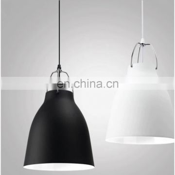 Modern Industrial White Aluminum Pendant Lamp For Home Decor