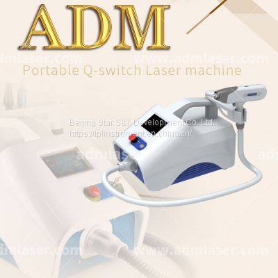 Remove Junctional nevus High Quality Nd Yag Q Switched Laser Machine