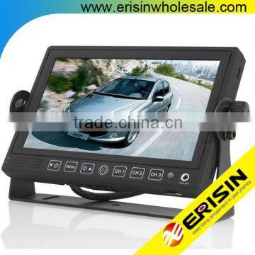 ES312 Erisin Truck 7" HD Color TFT LCD Monitor Sunvisor CCD Rear View Camera