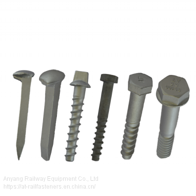 Screw Spikes for Railroad Track Fixing