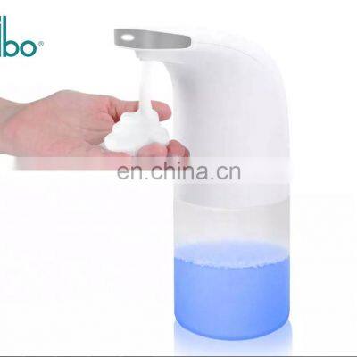 Wall mounted brass foaming automatic touchless faucet soap dispenser