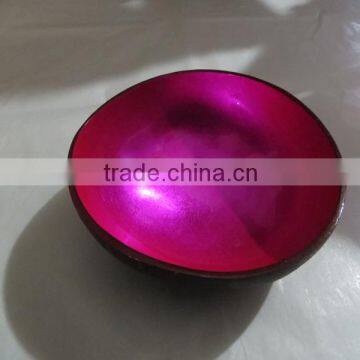 Lacquer coconut bowl