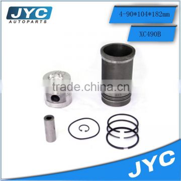 XC490B truck engine parts piston kit