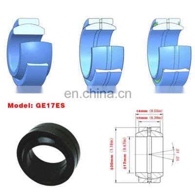 GE17ES Wholesale Sliding Bearings Spherical Plain Bearing Ball Joint Bearing photo-2