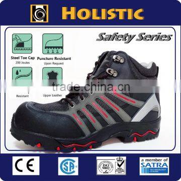 CSA Spring steel insole design Hiking style steel toe Safety Shoe