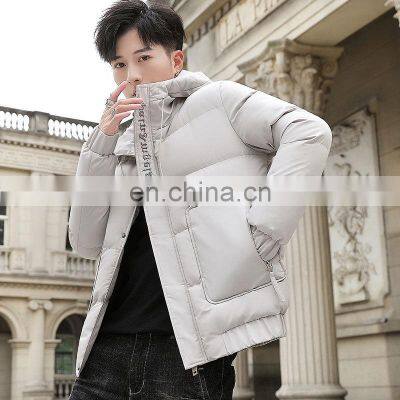 New Year Christmas Xmas Sale Men's Cotton-padded Jacket Plus Size Big and Tall Winter Puffer Jacket Men's Bread Bubble Coat photo-4