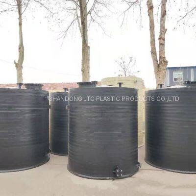 Chinese Factory HDPE 100 Tank for Acid Alkaline Waste Water Mixing Tank With Agitator Chemical Resistant photo-3