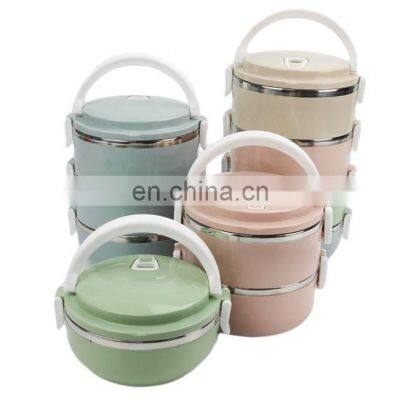 Favourable Price Thermo Eco Friendly Metal Custom School Stainless Steel Lunch Box Food photo-2
