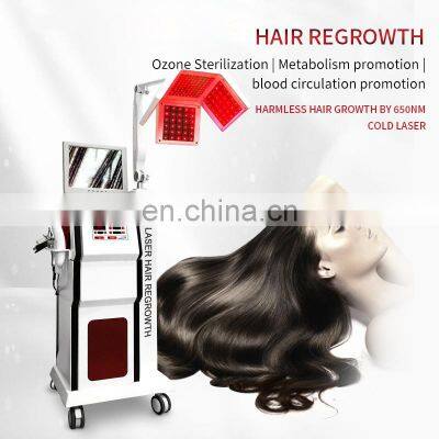Salon Professional Anti Hair Loss Laser Diodes Machine Hair Follicle Detection Analysis Scalp Massager Hair Growth Machine