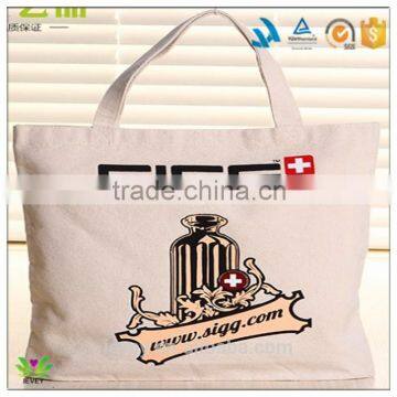 natural cotton canvas fabric tote handle bags