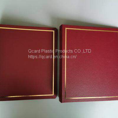 Coin Album Collector Album PU Leather Stamp Album Card Album Banknote Album