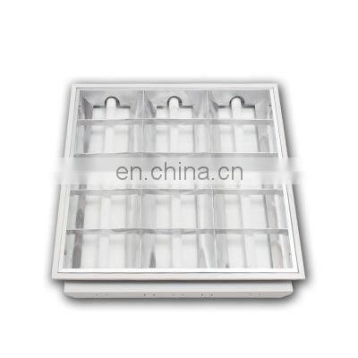 High Quality T8 LED Clear Diffuser LumInaries With Acrylic Diffuser Clean Room Grille Light photo-2