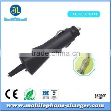 Promotional Custom 12v-24v 1A 3.0*1.5M Micro USB Car Charger