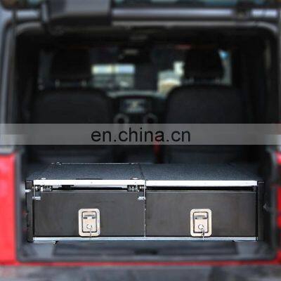HFTM Factory Car Accessories 2022 Storage Rear Drawer for Land Cruiser Toyota Hilux Nissan Patrol Y61 Suv Storage Box System