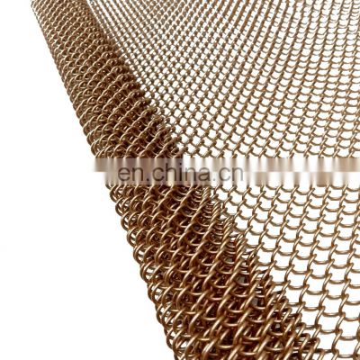 Curtain Stainless steel Chain Link Mesh Shower Curtain Screen