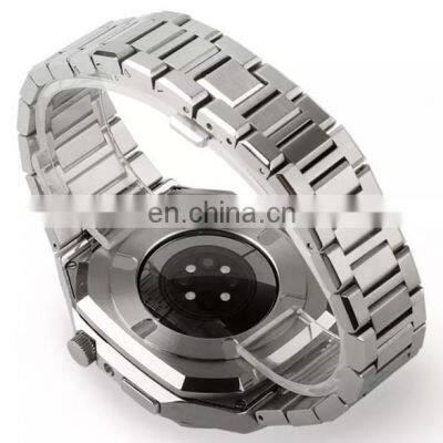 Luxury Apple Smart Watch Stainless Steel Band Low Moq Case Watch 44mm 45mm For Apple Series 4/5/6/7 Iwatch photo-3