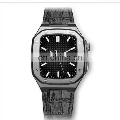 Luxury Apple Smart Watch Stainless Steel Band Low Moq Case Watch 44mm 45mm For Apple Series 4/5/6/7 Iwatch photo-5