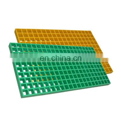 25mm*25mm frp grating floor grating fiberglass material