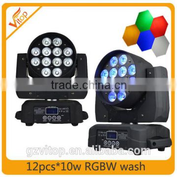 DJ moving head light sharpy light 12*10w rgbw 4-in-1 lighting wash movingheads                        
                                                                                Supplier's Choice